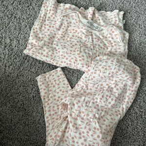 Bonpoint girls cotton pajamas 3t